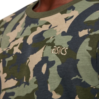 Camo All Over Print Tee, Lichen Green, T-Shirts & Tops