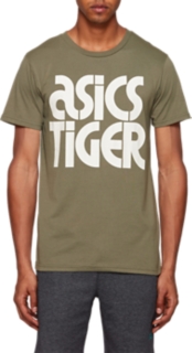 Asics big best sale logo tee