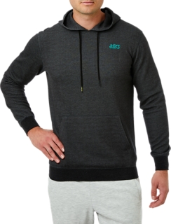 One Point Sweat Pull Over Hoodie | Performance Black | Hoodies