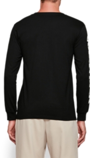 asics tiger logo tape long down jacket