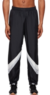 Color Block Woven Track Pant, Performance Black, Pants & Tights