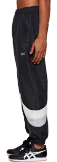 Color Block Woven Track Pant, Performance Black, Pants & Tights