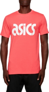 Perla Llave combinación One Point Graphic Tee | Laser Pink | T-Shirts & Tops | ASICS