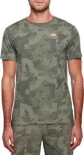 Camo All Over Print Tee, Lichen Green, T-Shirts & Tops