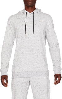 Download Download Mens Heather Pullover Hoodie Front View Of Hooded ...