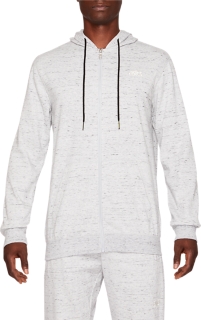 Men's FRENCH TERRY FULL ZIP HOODIE Piedmont Grey Heather Hoodies