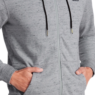 Boathouse SAXX DOWNTIME FULLZIP HOODIE- GREY/GRIS - CLEARANCE