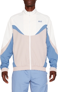 asics woven women's running jacket