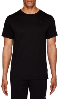 One Point Short Sleeve Tee Performance Black スポーツスタイル アシックスタイガー メンズ ウェア Asics