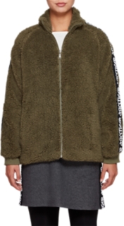 Boa Jacket Mantle Green Jackets & Outerwear ASICS