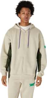 Asics mens full outlet zip hoodie