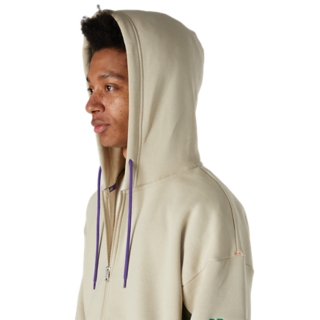 BRUSHED FRENCH TERRY FULL ZIP HOODIE, Image 5 of 6