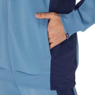 BRUSHED FRENCH TERRY FULL ZIP HOODIE, Image 5 of 7