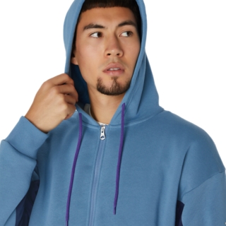 BRUSHED FRENCH TERRY FULL ZIP HOODIE, Image 6 of 7