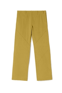 Ambassador Yellow Flat Front Trousers - Lowes Menswear