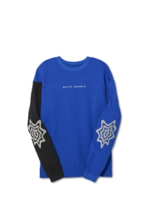 UNISEX BIXANCE LONG SLEEVE | Asics Blue X Obsidian Black | ASICS