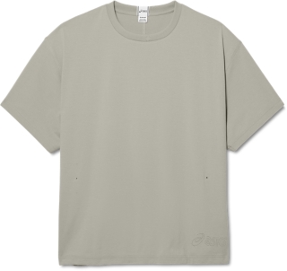 HALF SLEEVED CREW TEE,  White Sage