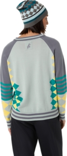 LARICOID KNIT JUMPER, Blue Haze / Lemon 2