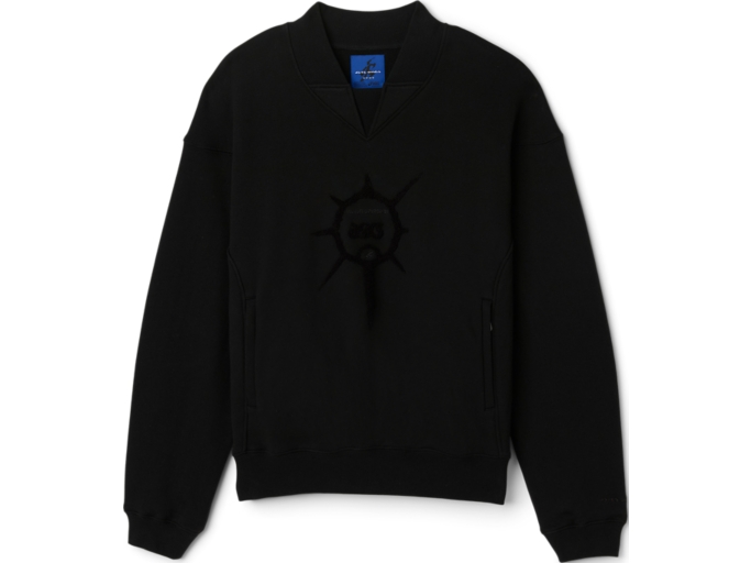 PYROLOI SWEAT SHIRT | Unisex | BLACK | Unisex Long Sleeve Shirts