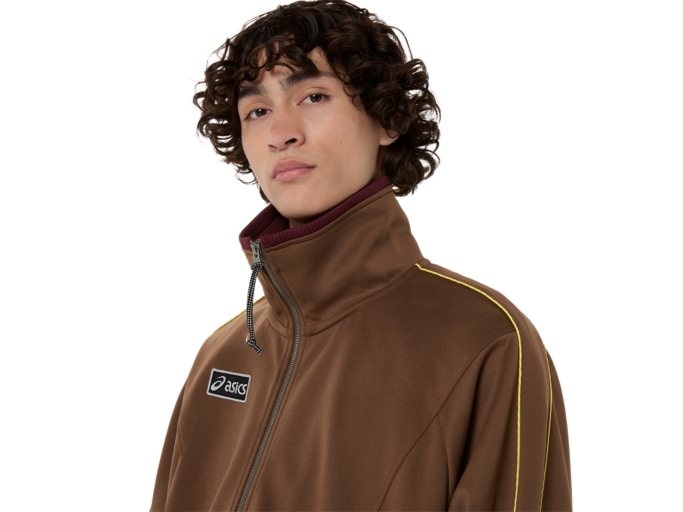 KNIT JACKET | Unisex | BROWN STORM | Unisex Clothing Sportstyle