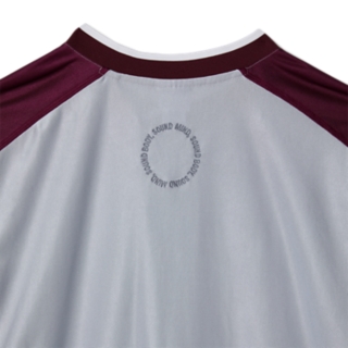 Image 5 of 8 of Unisex PIEDMONT GREY GAME SHIRT SHORT SLEEVE Unisex Short Sleeve Shirts