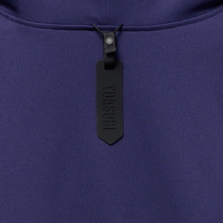 Image 6 of 12 of Unisex PURPLE MATTE HOODIE Unisex Clothing Sportstyle