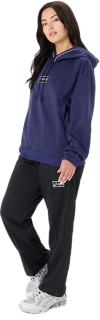 Image 11 of 12 of Unisex PURPLE MATTE HOODIE Unisex Clothing Sportstyle