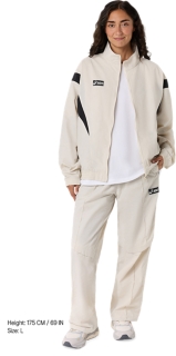 CLASSIC WOVEN TRACK PANT, Oatmeal 3