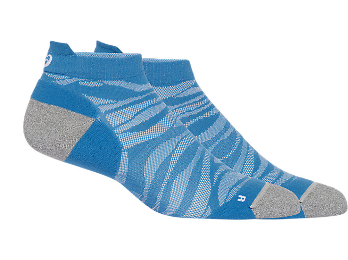 Image 1 of 5 of Mujer Reborn Blue/White NAGINO RUN ANKLE SOCK Calcetines unisex