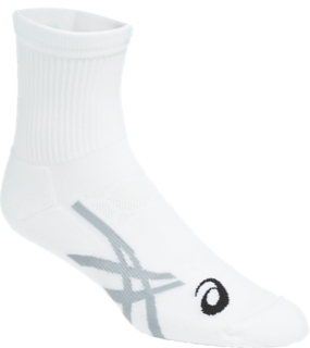 Unisex ROAD QUARTER SOCKS | Brilliant White | Socks | ASICS