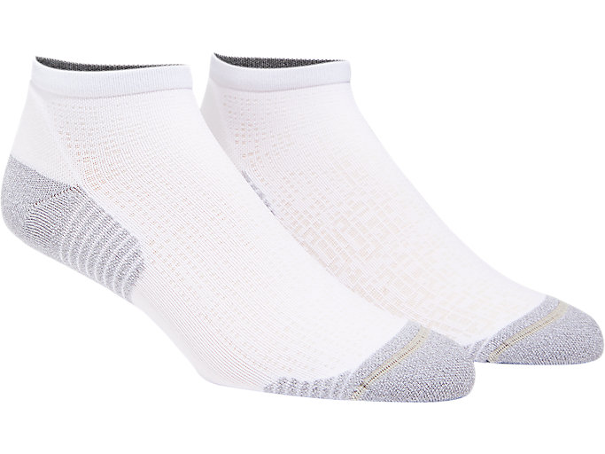 Image 1 of 1 of Unisex Brilliant White ULTRA LIGHT QUARTER Men's Sports Socks