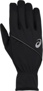 rigidez Fusión helicóptero Men's THERMAL GLOVES | Performance Black | Guantes | ASICS