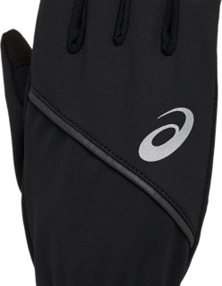 rigidez Fusión helicóptero Men's THERMAL GLOVES | Performance Black | Guantes | ASICS