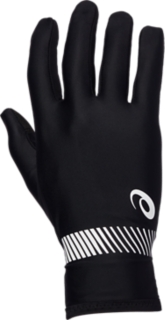 White store running gloves