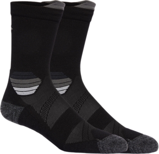 UNISEX FUJITRAIL RUN CREW SOCK | Performance Black / Grey | Unisex