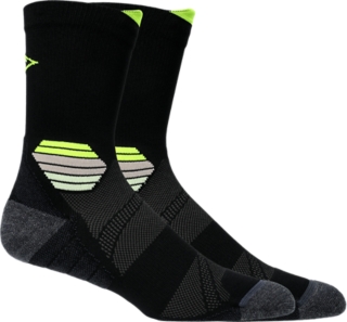 FUJITRAIL RUN SOCK Unisex Performance Black Safety Yellow Unisex Socken ASICS DE