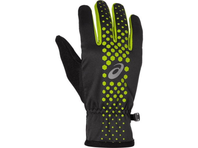 WINTER PERFORMANCE GLOVE Unisex Performance Black Electric Lime Handschuhe ASICS Outlet DE