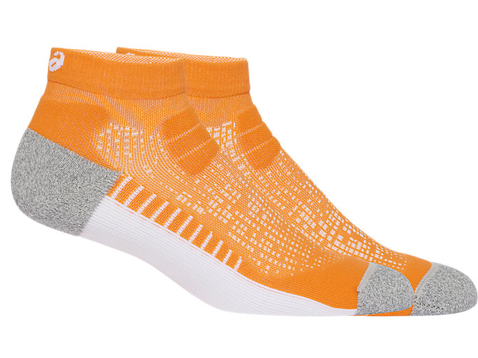 Image 1 of 5 of Unisex Sun Peach ROAD+ RUN QUARTER SOCK Men's Sports Socks