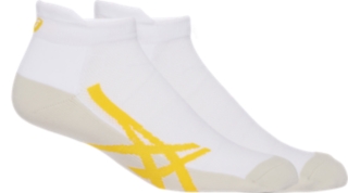 Unisex CUSHION SINGLE TAB SOCK | Brilliant White | Socks | ASICS Australia