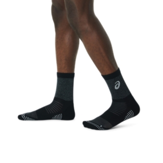 RUN Performance UK SOCK ASICS Socks Unisex | LITE-SHOW CREW | UNISEX Black |