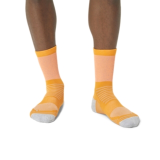 UNISEX LITE-SHOW RUN CREW SOCK | Bright Orange | Unisex Socks | ASICS PL