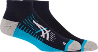 Kwelling collegegeld ui Men's ICON RUN QUARTER SOCK | Midnight/Island Blue | Sokken | ASICS Outlet