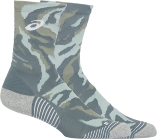 UNISEX COLOR CAMO RUN CREW SOCK Foggy Teal Ocean Haze Pure Aqua