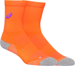 een Regeneratie laten vallen Men's MARATHON RUN CREW SOCK | Orange Pop/Amethyst | Sokken | ASICS Outlet