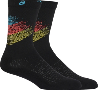 Comfort Fit Crew Socks Black Size 11-16