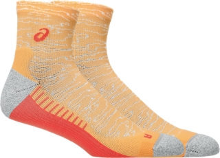 PERFORMANCE RUN SOCK QUARTER | Unisex | Faded Orange | Unisex Socks ...