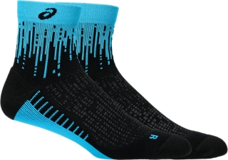 PERFORMANCE RUN SOCK QUARTER Unisex Digital Aqua Chaussettes unisexes ASICS BE