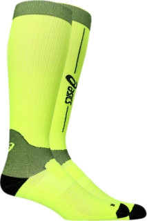 PERFORMANCE RUN COMPRESSION SOCK Unisex Safety Yellow Unisex Socken ASICS DE