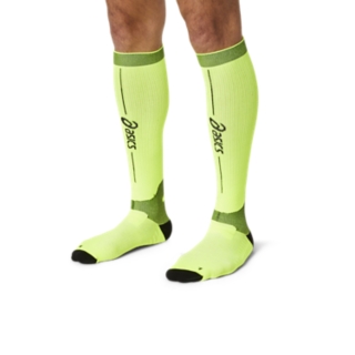 PERFORMANCE RUN COMPRESSION SOCK Unisex Safety Yellow Calzini unisex ASICS IT