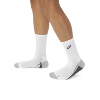 On Calcetines Running Mujer - Performance Low - White & Ivory